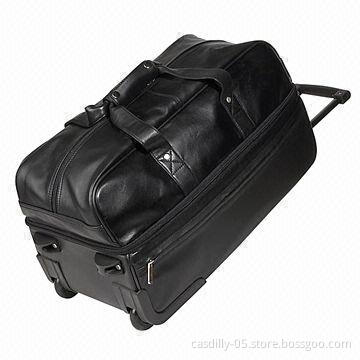 Trolley bag with generous top compartment